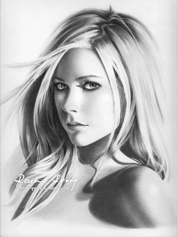 Pencil Drawings of Celebrities Portraits By Leong Hong Yu