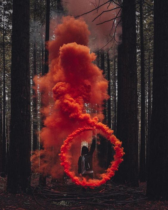 Coolest And Smoke Bomb Photography