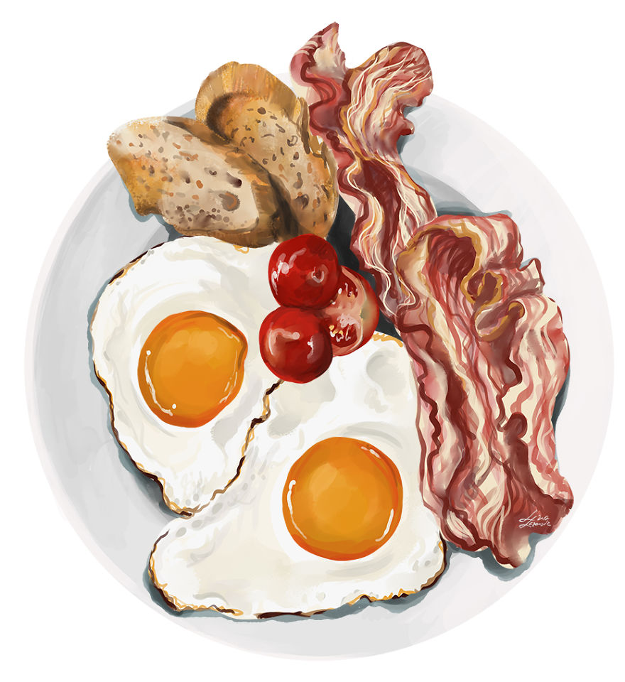 Fantastic Food Drawing Images Its Look A Like Original Images Images, Photos, Reviews